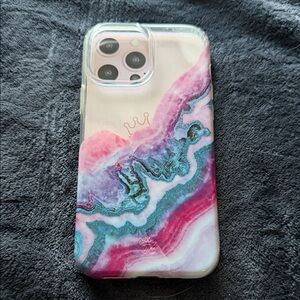 Velvet Caviar Pink and Purple Marble iPhone 13 Pro Max Case